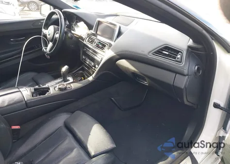 2015 BMW 650I из США, поврежденный, VIN WBAYP9C57FD169733